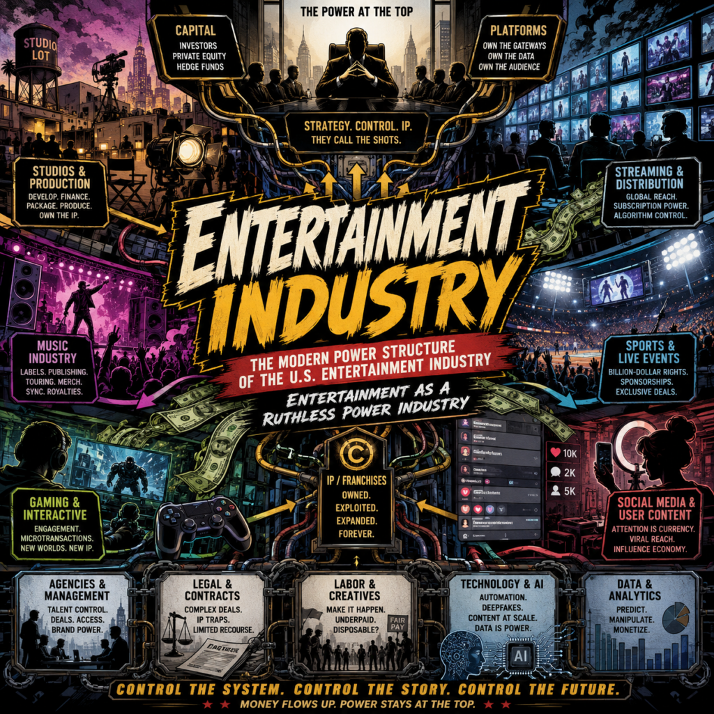 [Entertainment Industry] The Modern Power Structure of the U.S ...