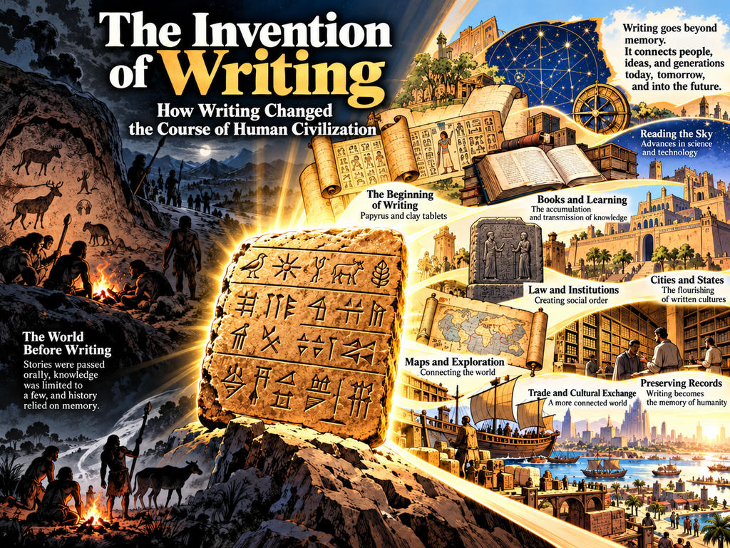 [Writing, Humanity & Human Civilization] How Writing Changed the Course ...